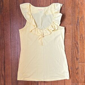 Lilly Pulitzer Ruffled Tank Top (Small)